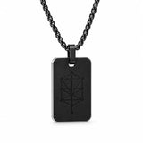 Nano Zohar Necklace - Eclipse Black & Silver