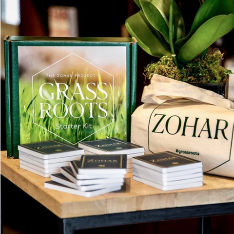 GRASSROOT STARTER KIT (COMES WITH 10 POCKET SIZE ZOHAR)