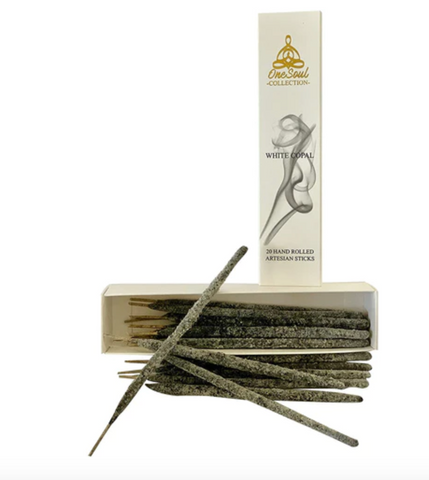 OneSoul White Copal Incense Sticks