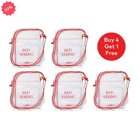 Red String Pouch Special Buy 4 Get 1 Free (English)