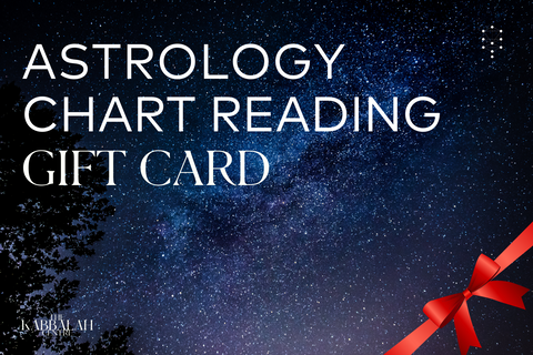 Astrology Chart Reading Gift Card
