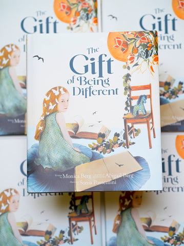 THE GIFT OF BEING DIFFERENT BY MONICA BERG (EN, HC)