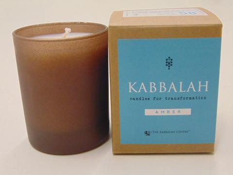 Kabbalah Candles for Transformation - Amber